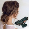 Unique Bargains Women's Elegant Fish Pattern Hair Clips Hairdo Clips 4.06"x1.81"x2.20" 1 Pc - 2 of 3