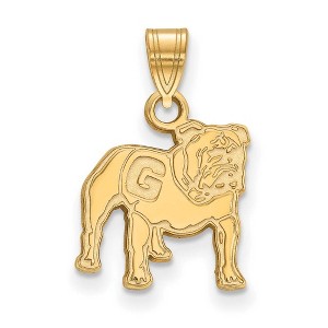 Black Bow Jewelry 14k Yellow Gold Georgia Bulldogs NCAA Small Pendant - 1 of 3