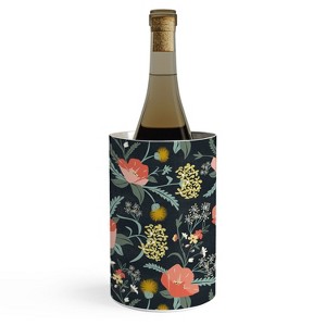 Heather Dutton Poppy Meadow Midnight Wine Chiller - Deny Designs - 1 of 2
