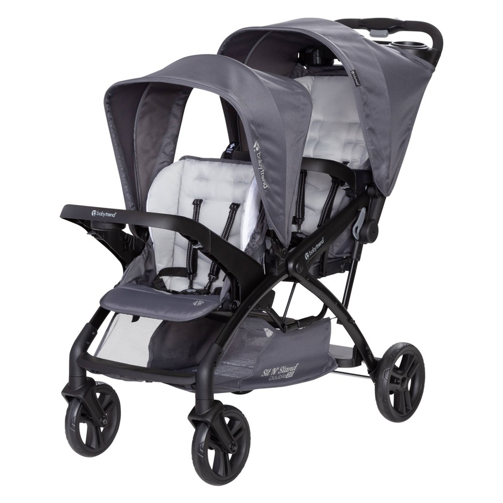 Baby Trend Sit N Stand Double 2.0 Stroller - Dash Gray
