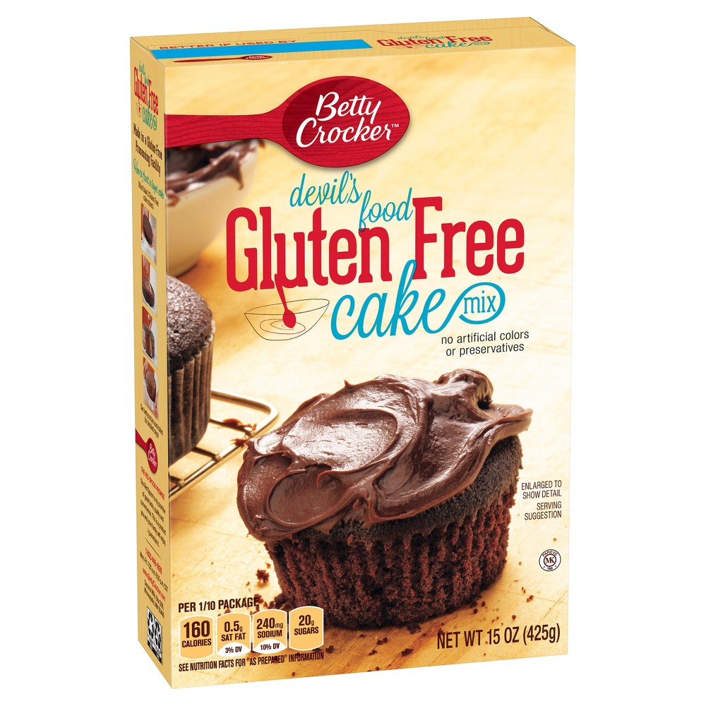 UPC 016000277922 product image for Betty Crocker Gluten Free Devil Food Cake Mix - 15oz | upcitemdb.com