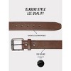 Lee Mens Belt, Every Day Classic Casual  Waist belt for Jeans, Khakis - 2 of 4