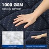 kayamas 3" Double-layer Mattress Topper include 2"  Gel Memory Foam and 1" Pillow Top Mattress Pad Cover with Elastic deep pocket - 2 of 4