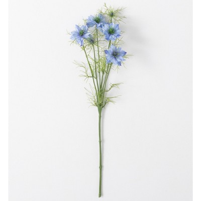 Sullivans Artificial Love-In-A-Mist Stem 26"H Green