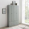 2pc Harper Entryway Set with 2 Pantry Closets Gray - Crosley - 2 of 4