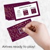 Big Dot of Happiness Elegant Thankful for Friends - Friendsgiving Thanksgiving Party Game Scratch Off Cards - 22 Count - 2 of 4