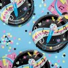 Creative Converting Birthday Beats Disco Party Plates and Napkins Set 48ct - 2 of 4