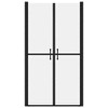 vidaXL Shower Door Frosted ESG (32.7 in.-33.9 in.)x74.8 in. - 3 of 4
