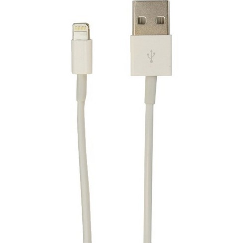 Visiontek Lightning To Usb White 9 0 25m Cable 9 84 Lightning Usb Data Transfer Cable For Ipod Ipad Iphone Target