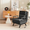 TiramisuBest Sleep Chair Bed, Modular Sectional Sofa with Storage, Sideboard Buffet Style Design for Living Room - 3 of 4