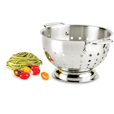 All-Clad 3-Quart Stainless Steel Colander with Handles