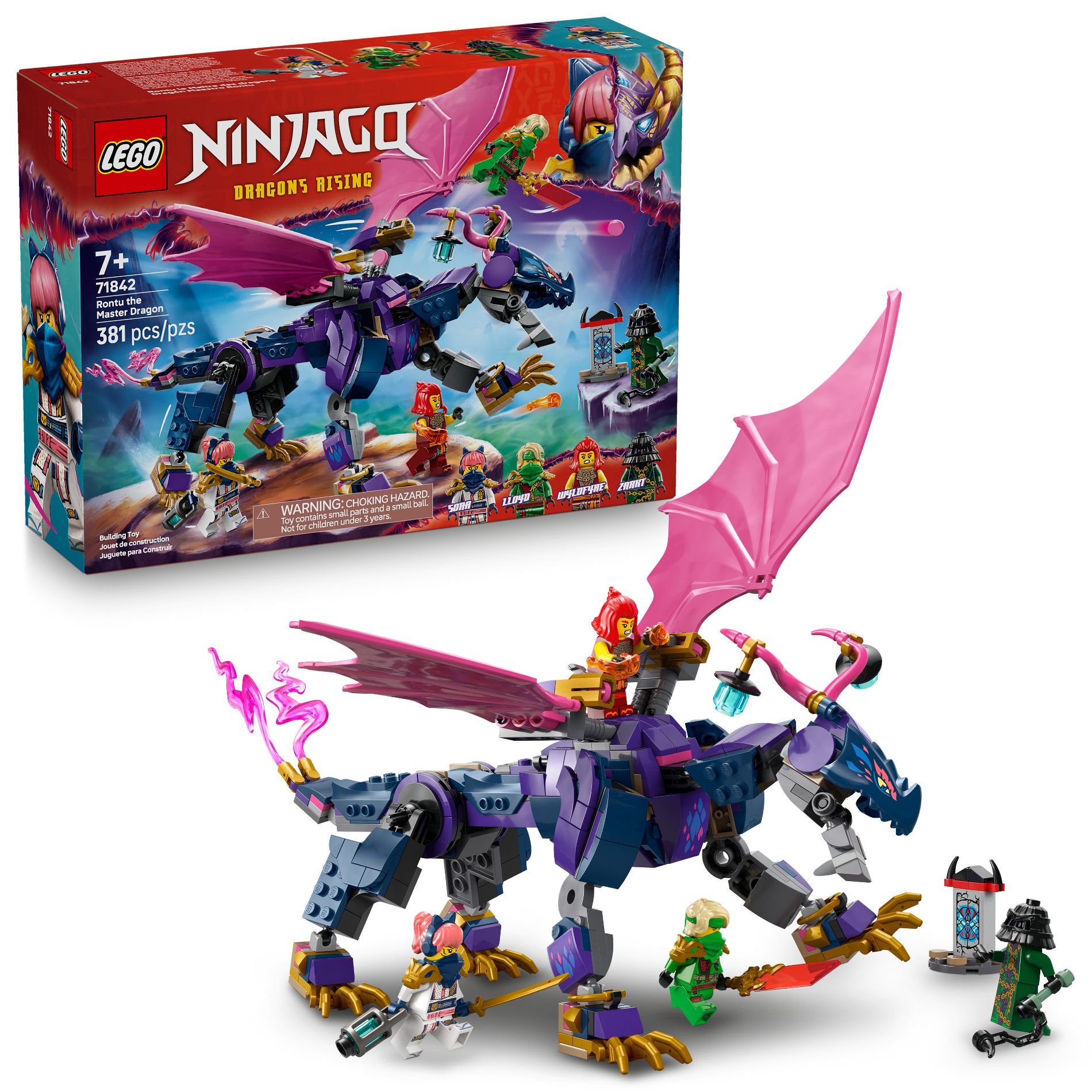 LEGO NINJAGO Rontu the Master Dragon Kids Toy 71842