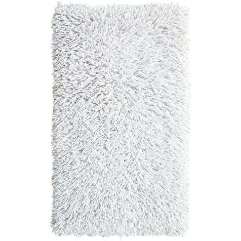 Knightsbridge Melbourne 220 GSF Non Skid Back Bath Rug 21 x 34 - White - image 1 of 3