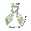 Unique Bargains Women's Grace Bow Hair Ties 2.76" Diameter Green 1 Pc - image 4 of 4