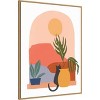 Amanti Art Paper Scene I by June Erica Vess Framed Canvas Wall Art - 3 of 4