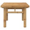 vidaXL Coffee Table Accent Living Room Bedroom Hallway Office Furniture Bamboo - 43.3" x 21.7" x 13.8" - 3 of 4