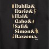 Boys' - Disney - Dahlia Dario Hal Gabo Safi Simon Bazeema Graphic Long Sleeve Fleece Sweatshirt - 2 of 4