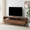 Sapphtopaz Modern TV Stand for TVs TV Entertainment Center with Drawers and Open Shelves, TV Stands for Living Room - 4 of 4