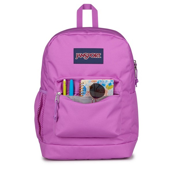 Mochila JanSport Cross Town Plus de 17" para laptop de 15", resistente al agua 7