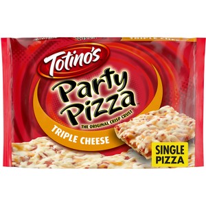 Totino's Triple Cheese Party Frozen Pizza - 9.8oz - 1 of 4
