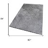 HomeRoots 5' X 7' Gray Shag Hand Tufted Area Rug - 3 of 4