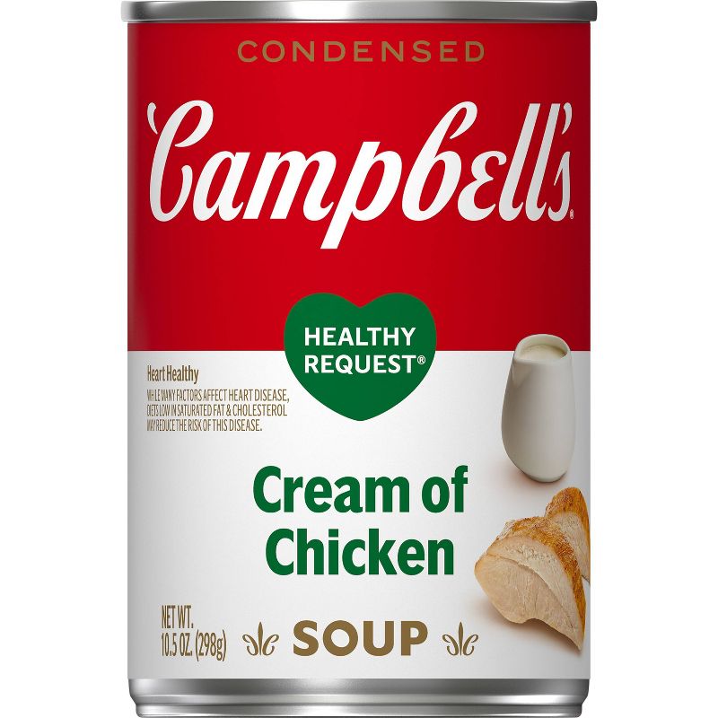 Campbell&#39;s Condensed Healthy Request Cream of Chicken Soup - 10.5oz, 1 of 14
