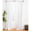 Solino Home Linen Curtain With Rod Pocket For Living Room, Bedroom - 2 of 4