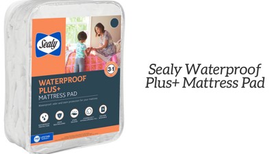 Sealy  Waterproof Plus Mattress Pad