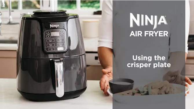 Ninja 4qt Air Fryer - Black AF101, 2 of 14, play video