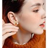Colorful Christmas Light Bulb & Green Tree Tassel Earrings for Women. - 3 of 4