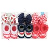 Hudson Baby Infant Girls Headband and Socks Giftset, Watermelon, One Size - 2 of 4