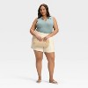 Women's High-Rise Modern Gauze Shorts - A New Day™ - 3 of 3