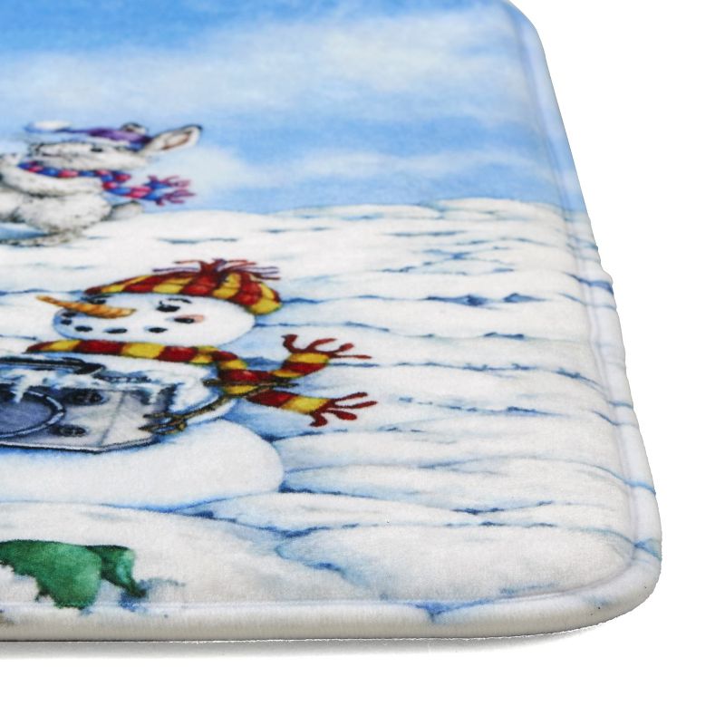 The Lakeside Collection North Pole Friends Bath Collection - Bath Rug, 2 of 9