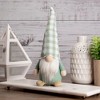 Northlight 12.25" Spring Gnome with Green Plaid Hat - image 2 of 4