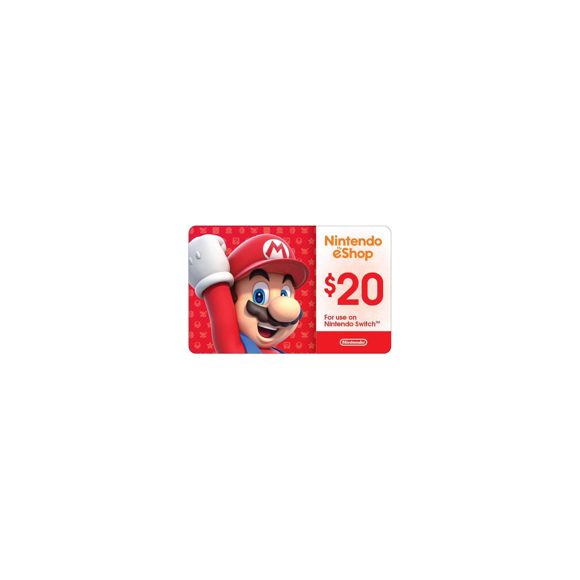 $20 Nintendo eShop Gift Card (Email Delivery)
