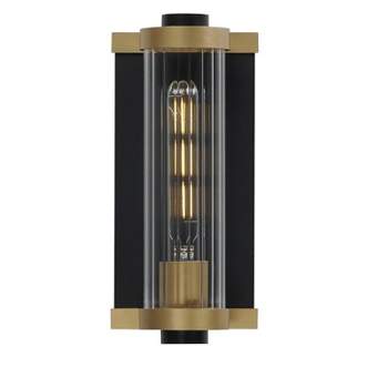 Maxim Lighting Opulent 1 - Light Wall Light in  Black/Antique Brass