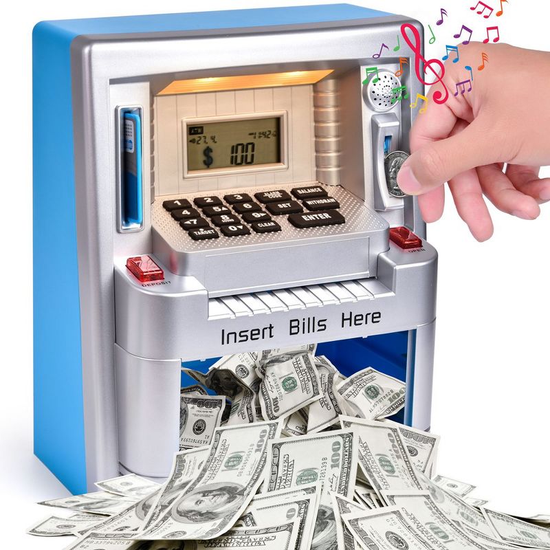Fun Little Toys ATM Piggy Bank, 1 of 8