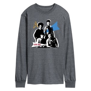 Men's - Star Trek - Original Series Crew Long Sleeve Graphic T-Shirt - 1 of 4