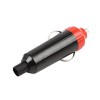 Unique Bargains Waterproof Cigarette Lighter Power Socket Plug Connector for Car Motorcycle 3.01" Black 2pcs - 3 of 4