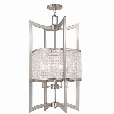 Livex Lighting Grammercy 5 - Light Chandelier in  Brushed Nickel
