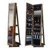 Gulches Full Length Mirror 360° Swivel Jewelry Cabinet - 2 of 4