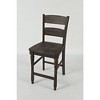 Jofran, Ladderback Counter Stool (Set of 2), Brown - 2 of 4