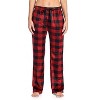 Ashford & Brooks Women's Plush Mink Fleece Pajama Sleep Pants - 2 of 4