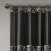 MAYEERTY Jacquard Curtain Panel Pair(2 Pcs Window Panels) - 2 of 4