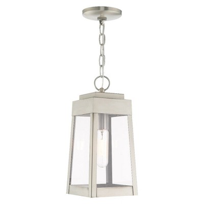 Livex Lighting Oslo 1 - Light Pendant in  Brushed Nickel