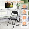 Acekool Folding Chairs with Cushioned Seat & Non-Slip Feet for Indoor/Outdoor Events - 4 of 4