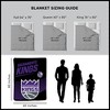 Sweet Home Collection NBA Sacramento Kings Microfiber Plush Throw Blanket - 4 of 4