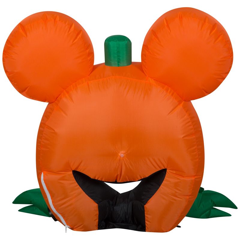 Disney Airblown Inflatable Cutie Mickey Mouse Disney , 3 ft Tall, Orange, 5 of 7