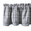 Park Designs Hartwick Lined Layered Valance 72'' x 16'' - 3 of 4