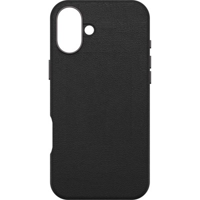 OtterBox Apple iPhone 16 Plus Symmetry Cactus Leather Series Case with MagSafe - Noir Ash